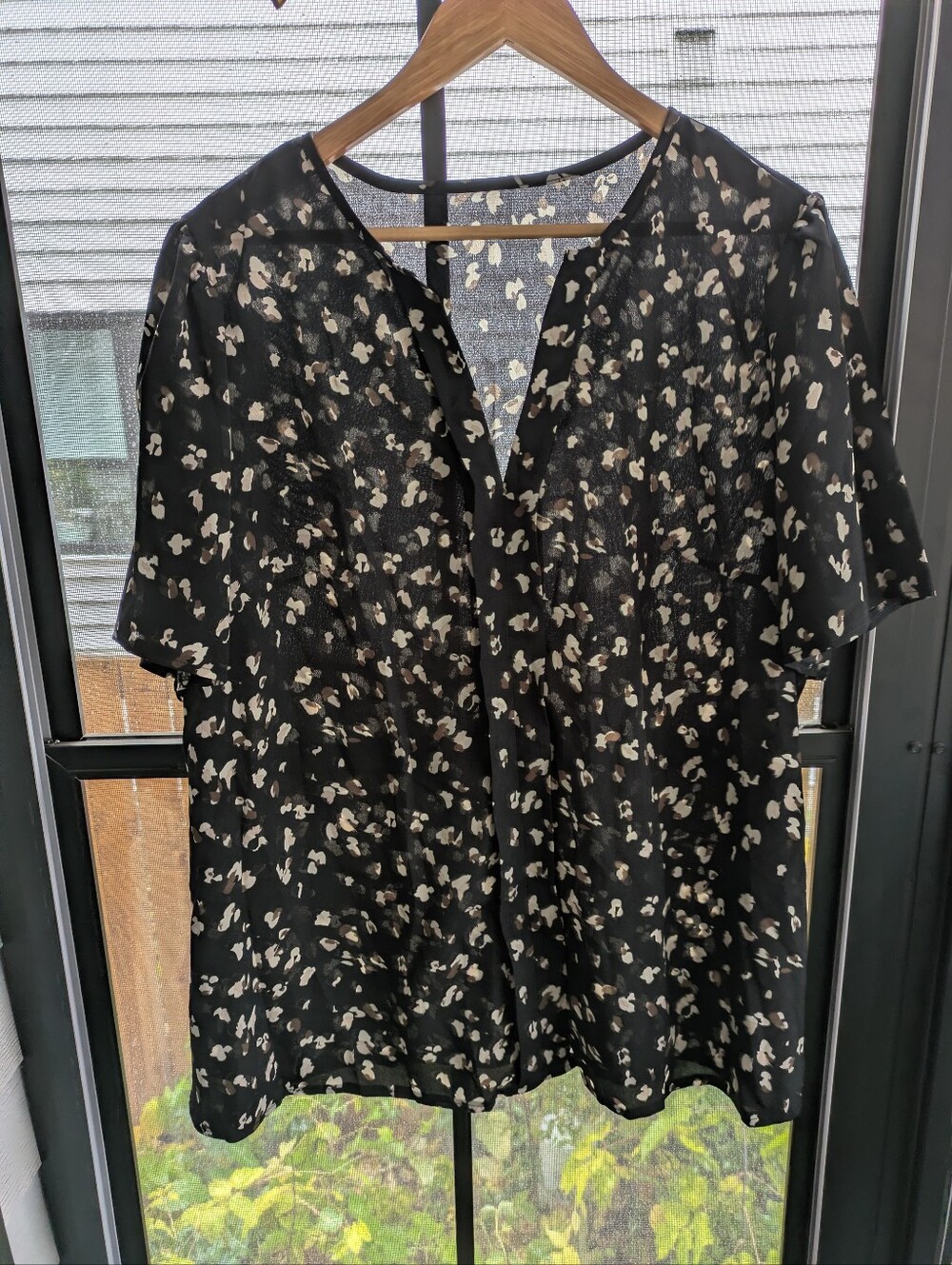 NWT SHEIN Curve Short-Sleeve Blouse